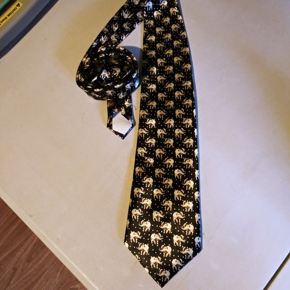 The First brand Thailand made silk tie